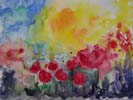 Blumenaquarell