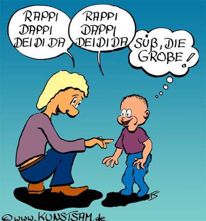 Baby-Sprache_Cartoon