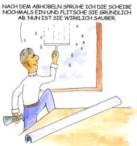 Montageanleitung als Comic