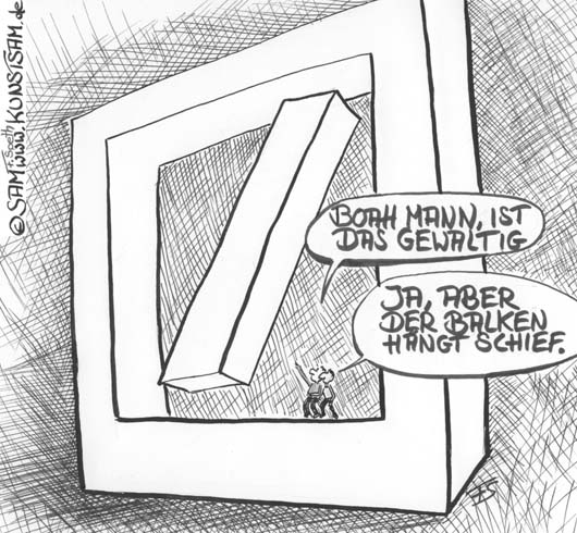 Deutsche Bank - Karikatur