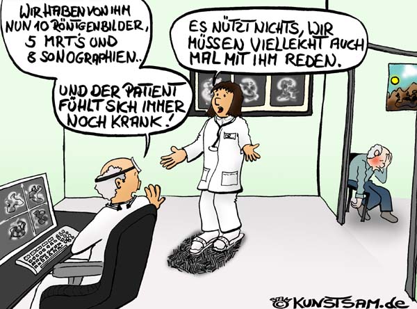 Der Doktor und seine Diagnostik