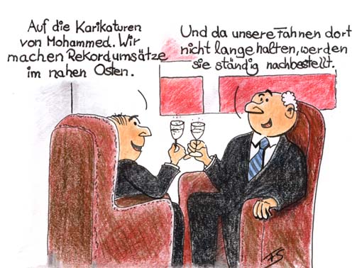 Karikaturen Mohammed