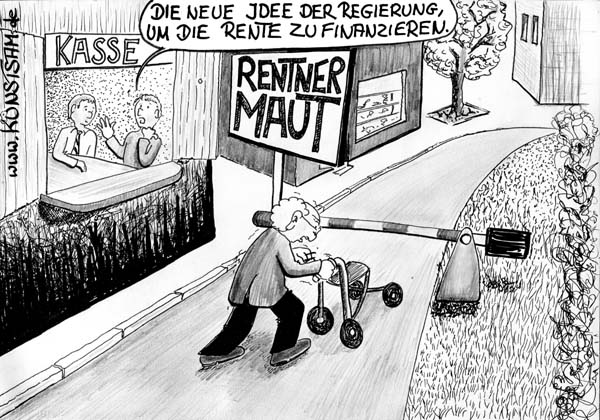 Finanzierung der Rente